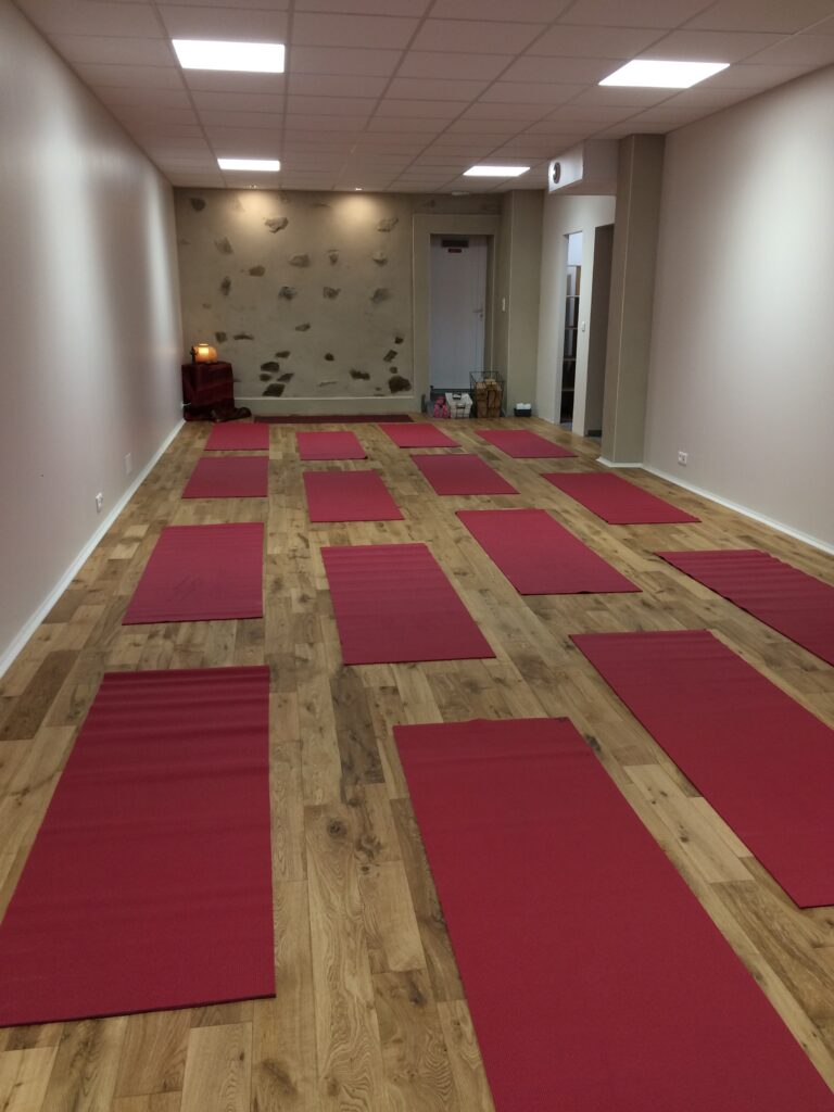 Notre salle de Yoga à Narbonne où on lieu nos ateliers