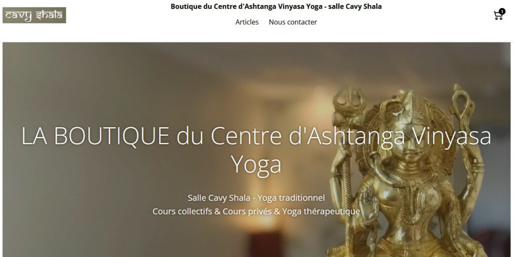 La boutique en ligne du Centre d'Ashtanga Vinyasa Yoga 
vos abonnements de yoga disponibles à l'achat.