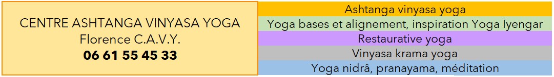 Cours de yoga à narbonne avec le centre d'ashtanga Vinyasa Yoga, plus d'info