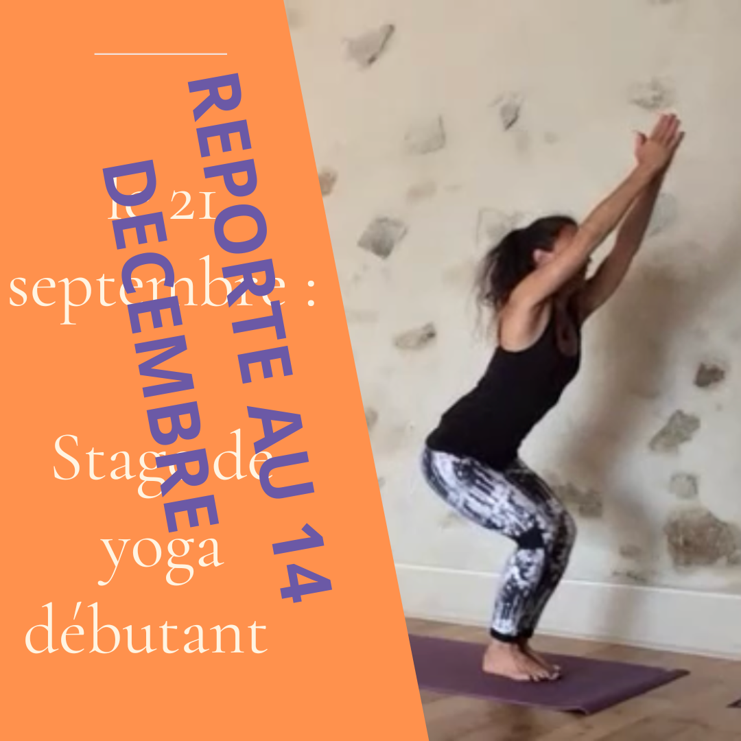 2/ Stage de yoga débutant REPORTE au 14/12