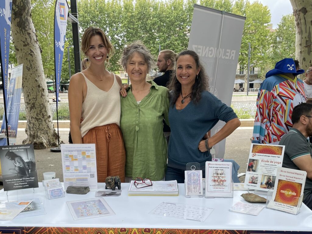 Hana, Marianne et Florence